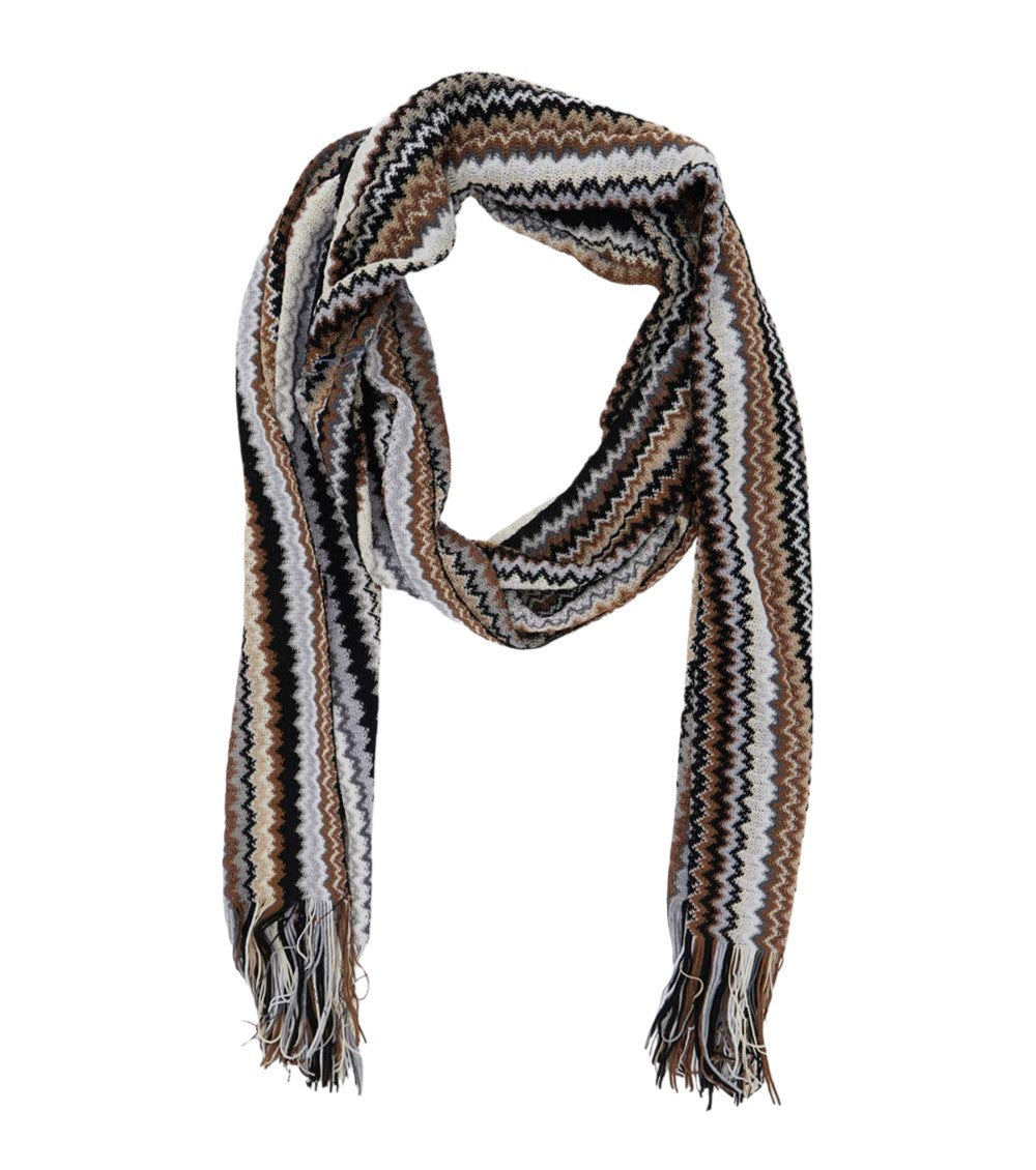 Multicolor Signature Chevron Scarf 2