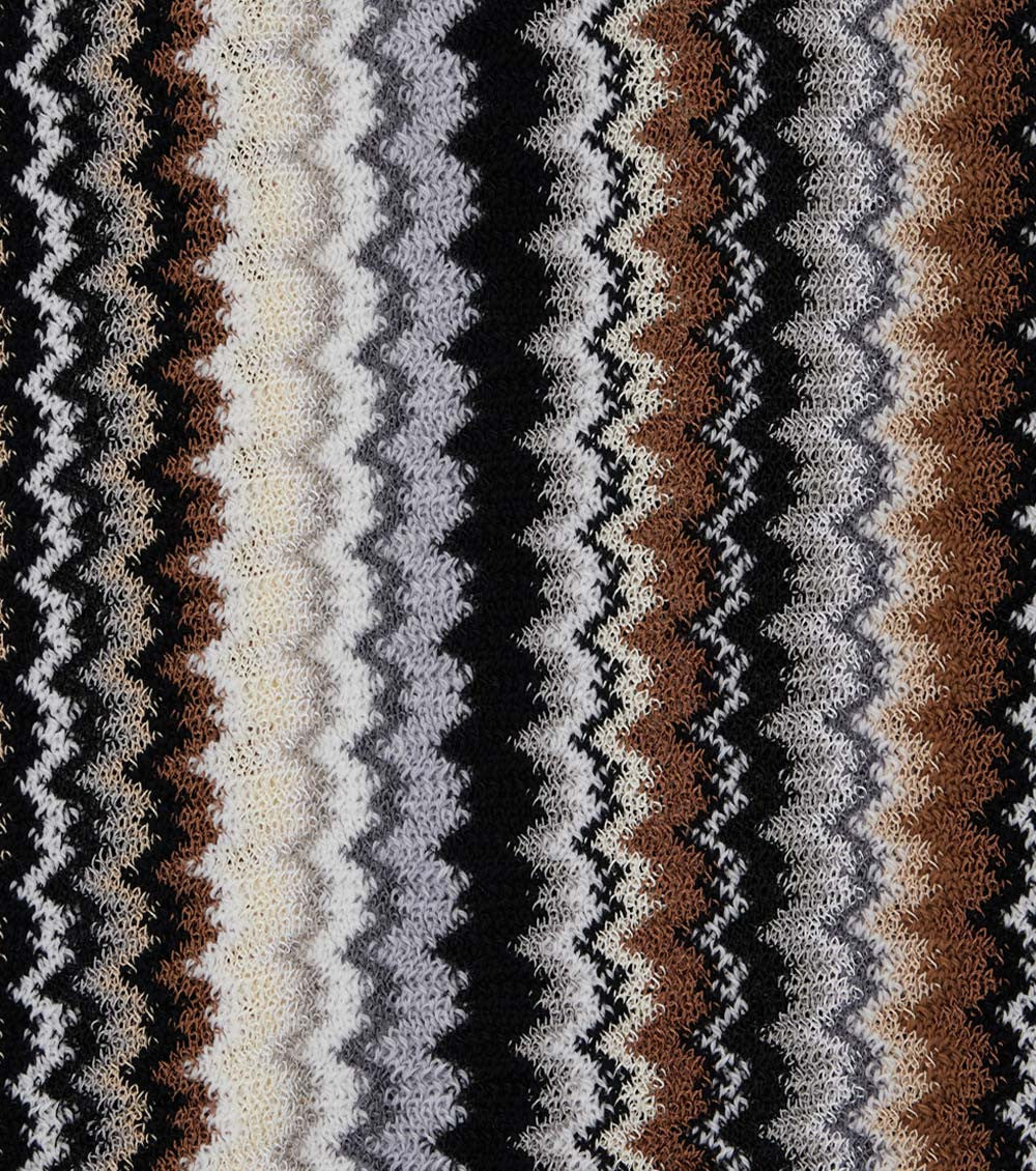 Multicolor Signature Chevron Scarf 3