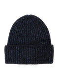 Dark Blue Knitted Beanie Cap 1