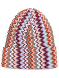 Multicolor Chevron Beanie Cap 1