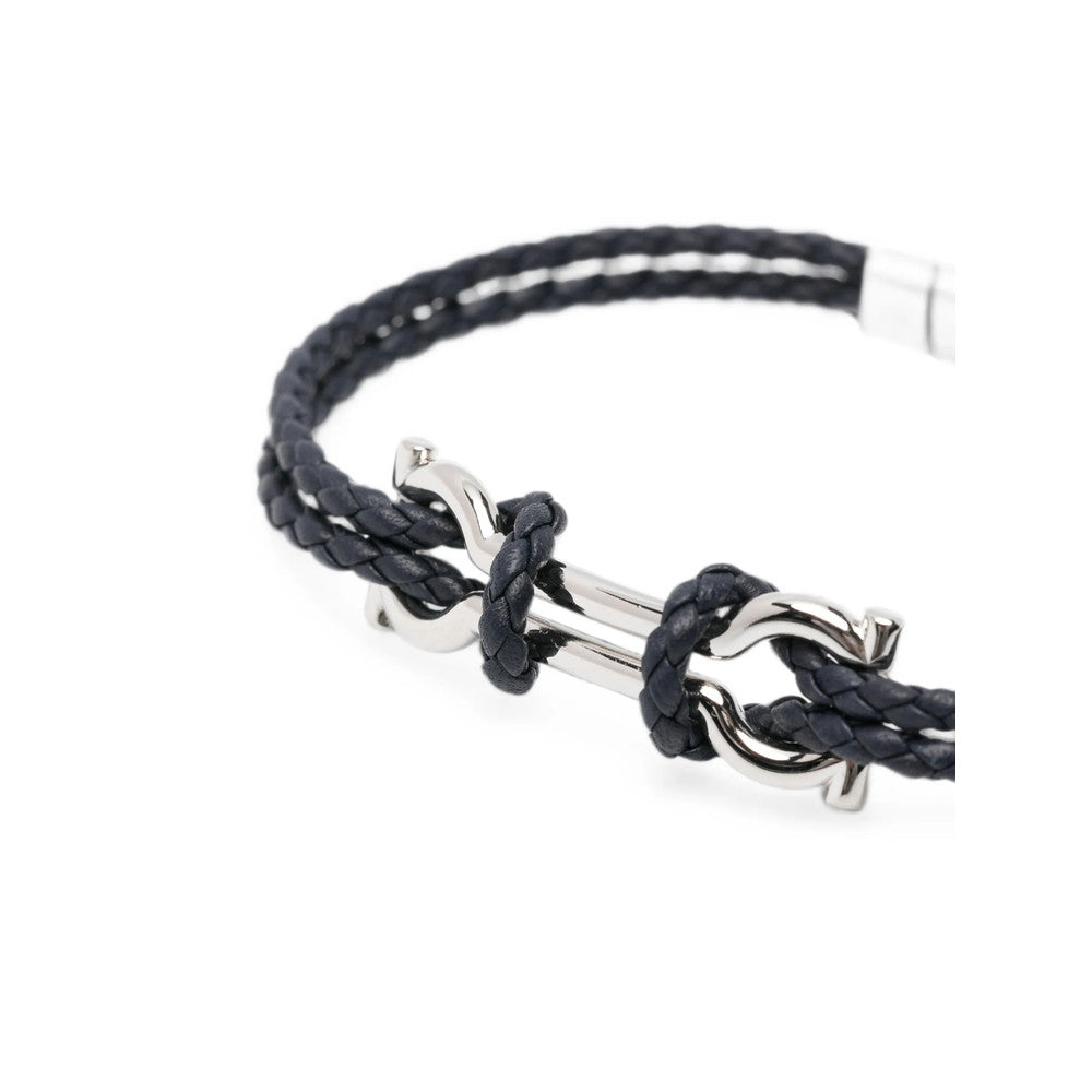 Navy Blue Braided Bracelet 2