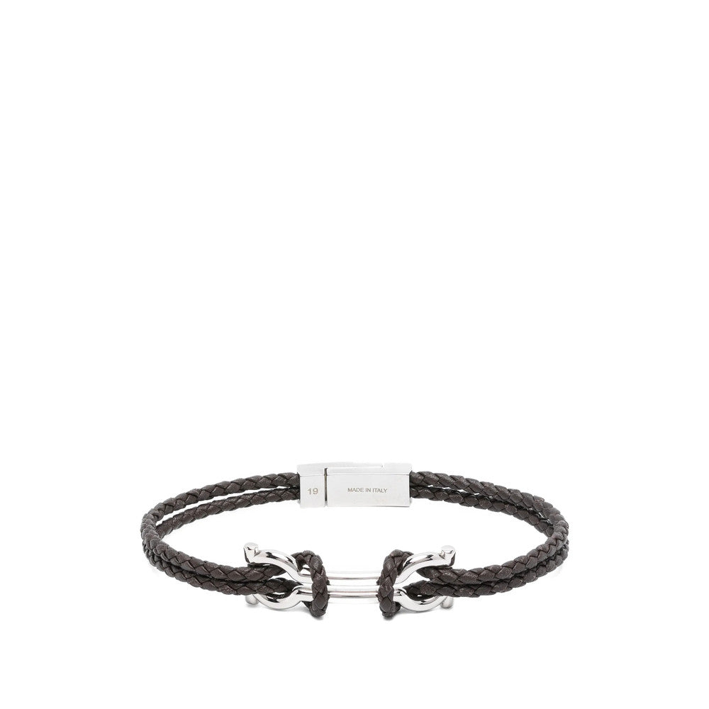 Dark Brown Braided Bracelet 1