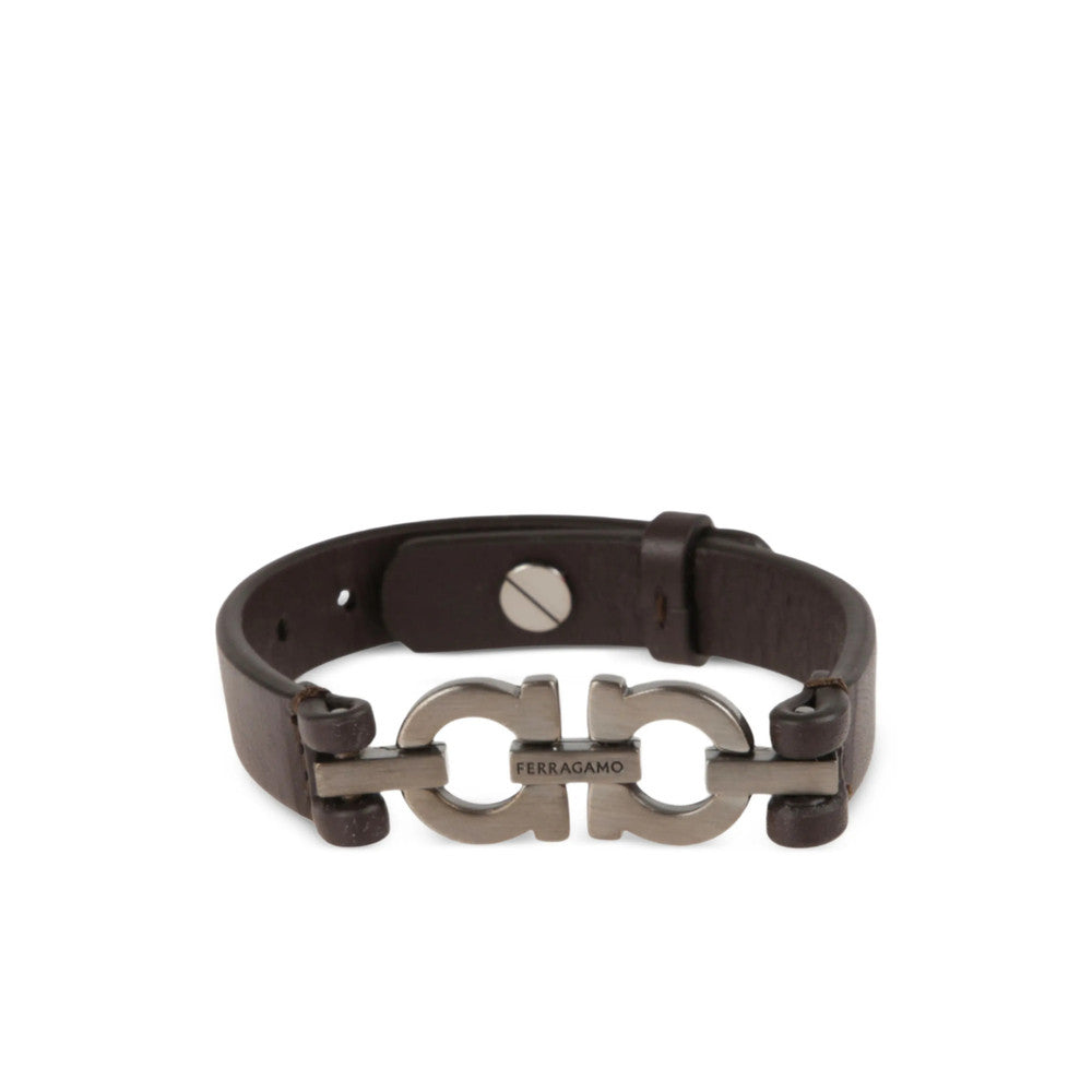 Dark Brown Gancini Bracelet 1