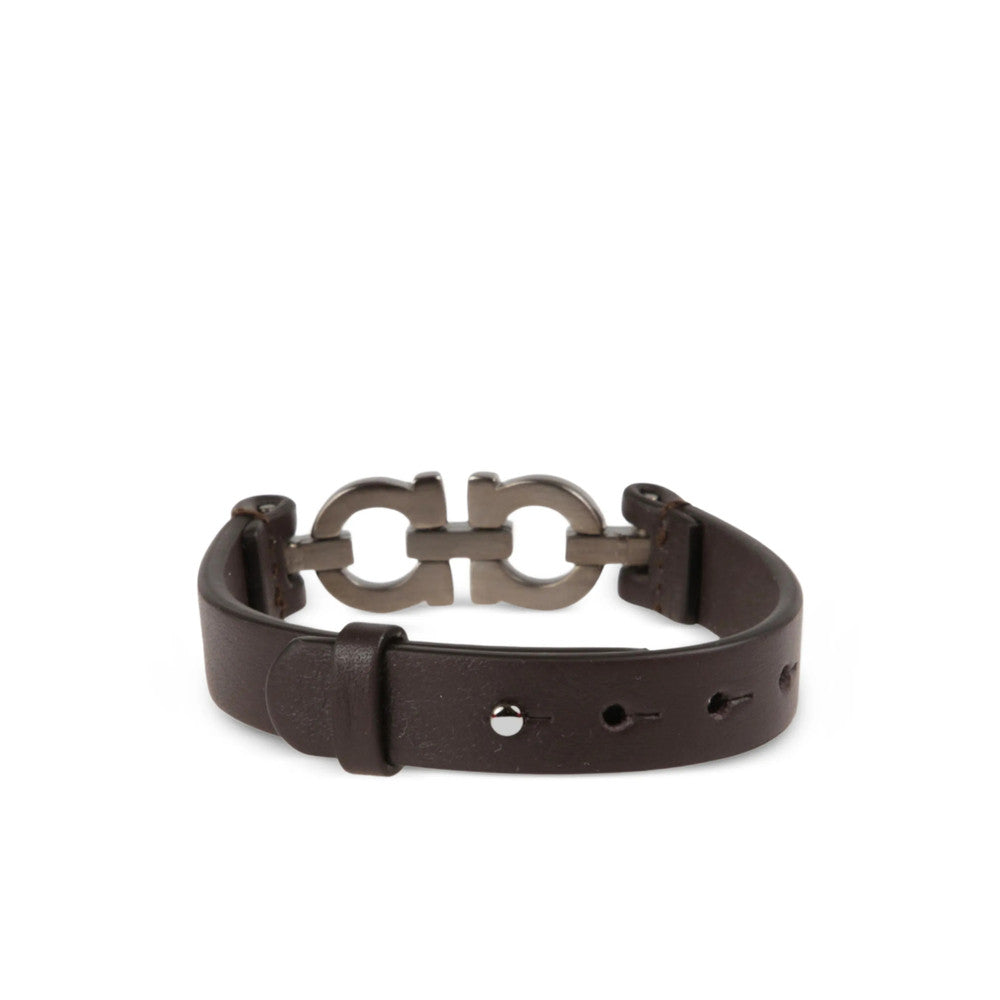 Dark Brown Gancini Bracelet 2