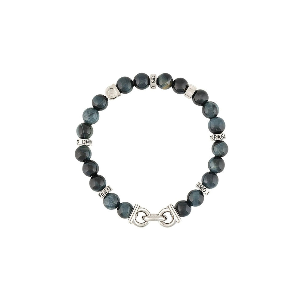 Black Gancini Beads Bracelet 1