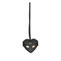 Black Heart Key Charm 1