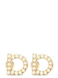 Golden Gancini Stud Earrings 1