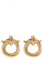 Golden Gancini Stud Earrings 1