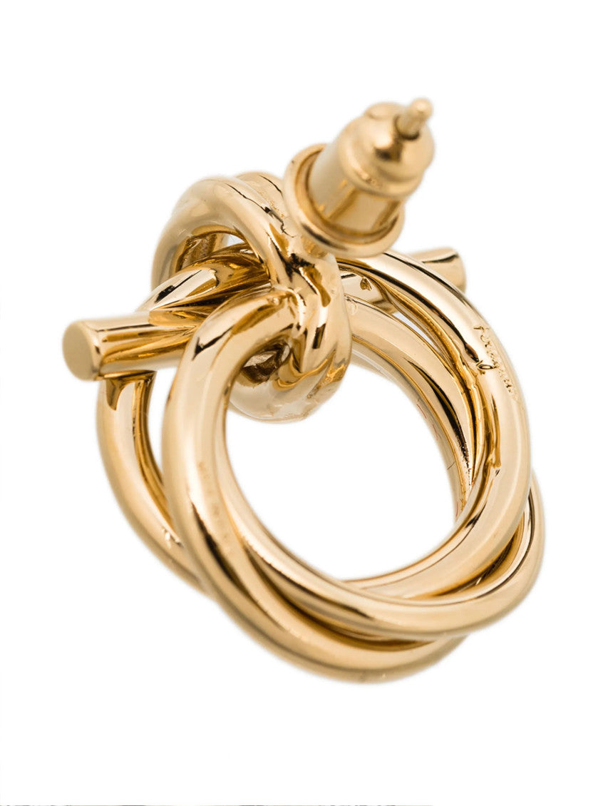 Golden Gancini Stud Earrings 2