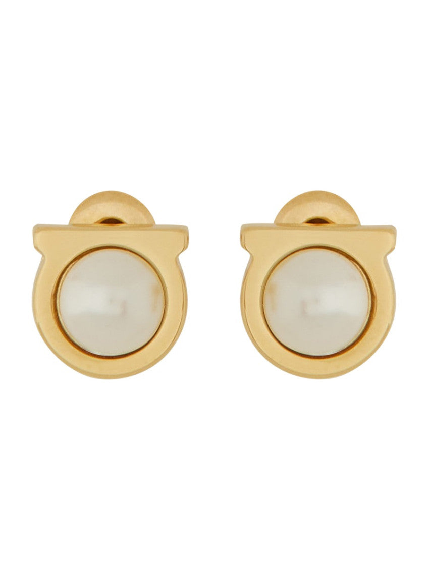 Golden Gancini Stud Earrings 1