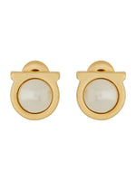 Golden Gancini Stud Earrings 1