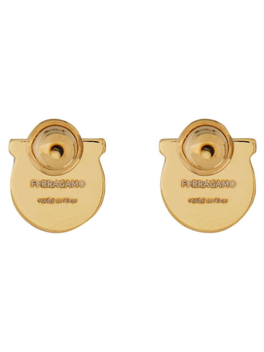 Golden Gancini Stud Earrings 2