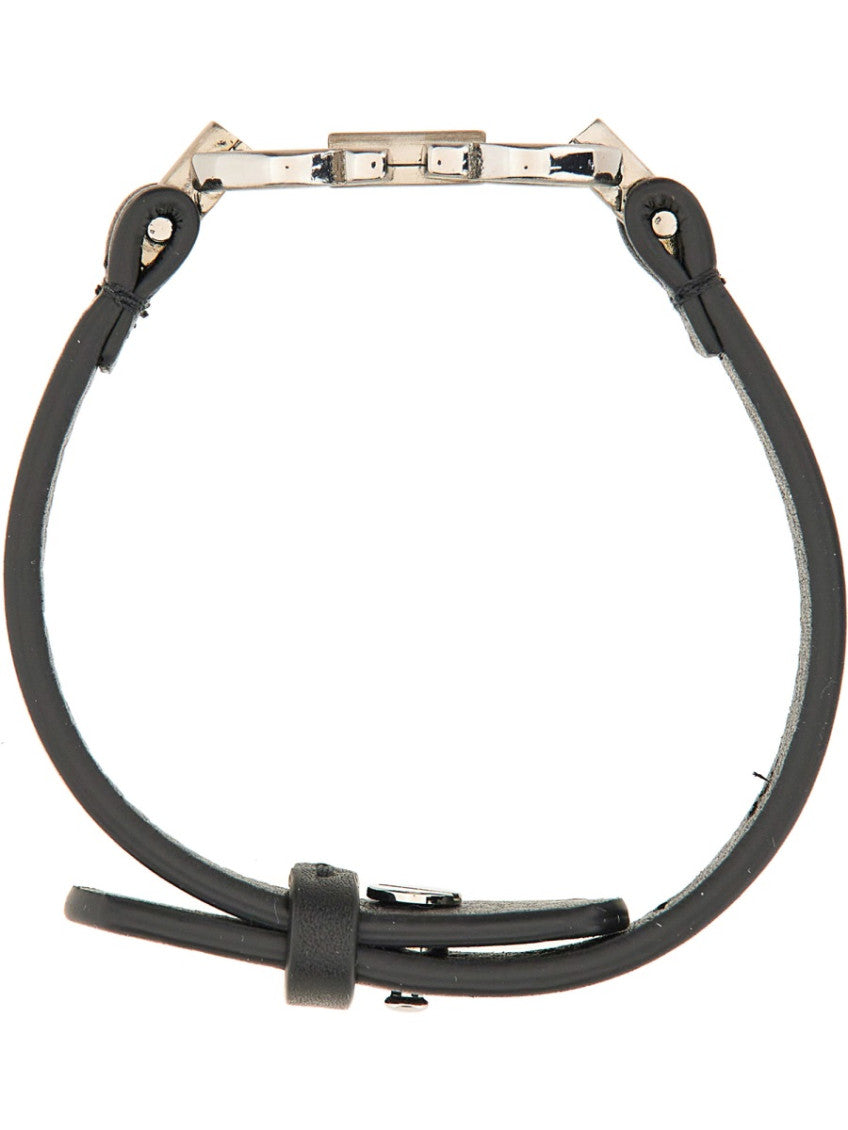 Black Double Gancini Bracelet 3