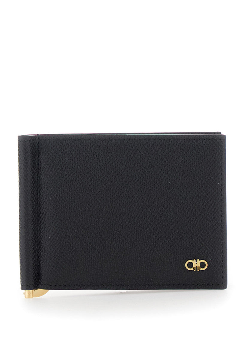 Black Gancini Logo Wallet 1