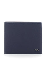 Blue Gancini Logo Wallet 1