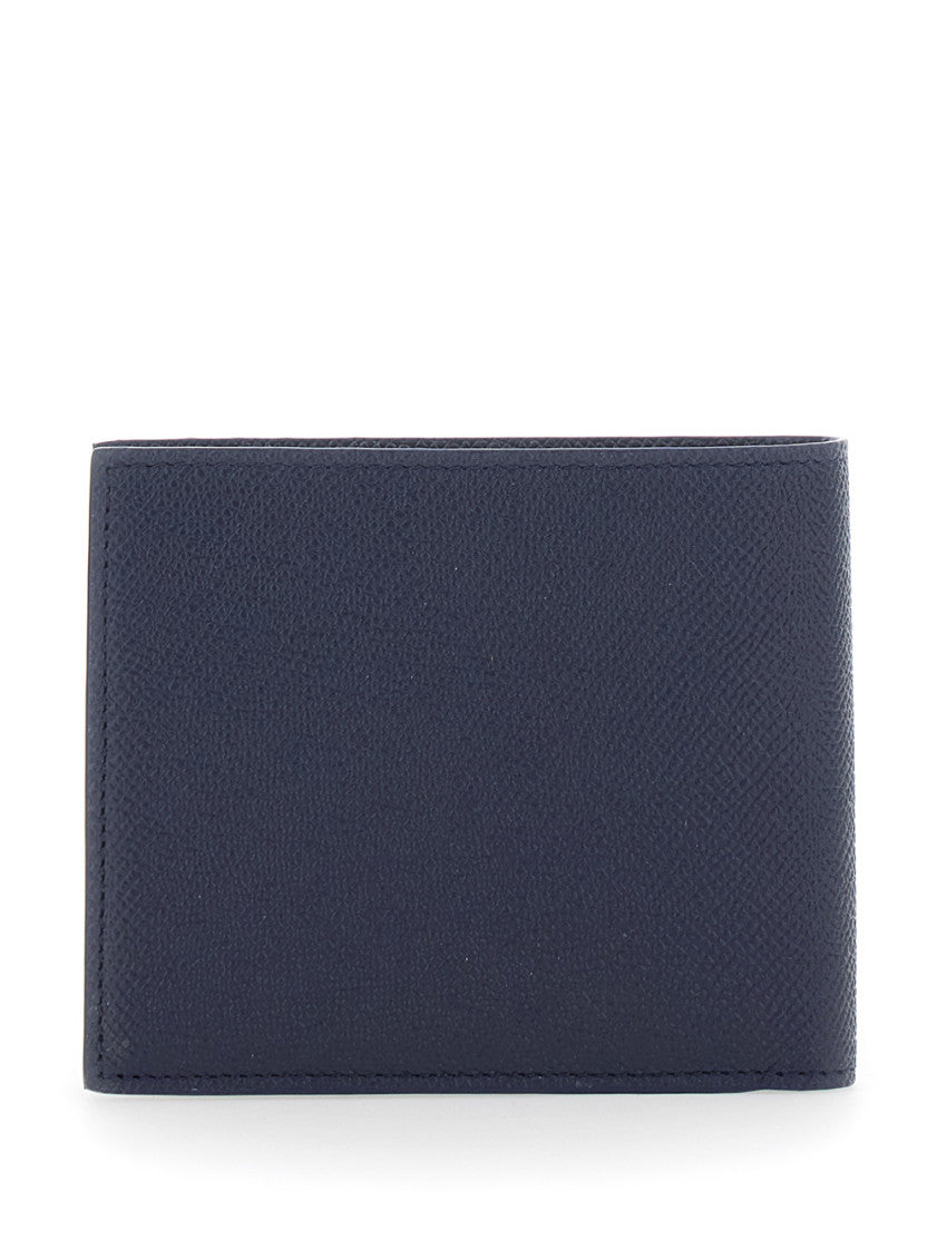 Blue Gancini Logo Wallet 2