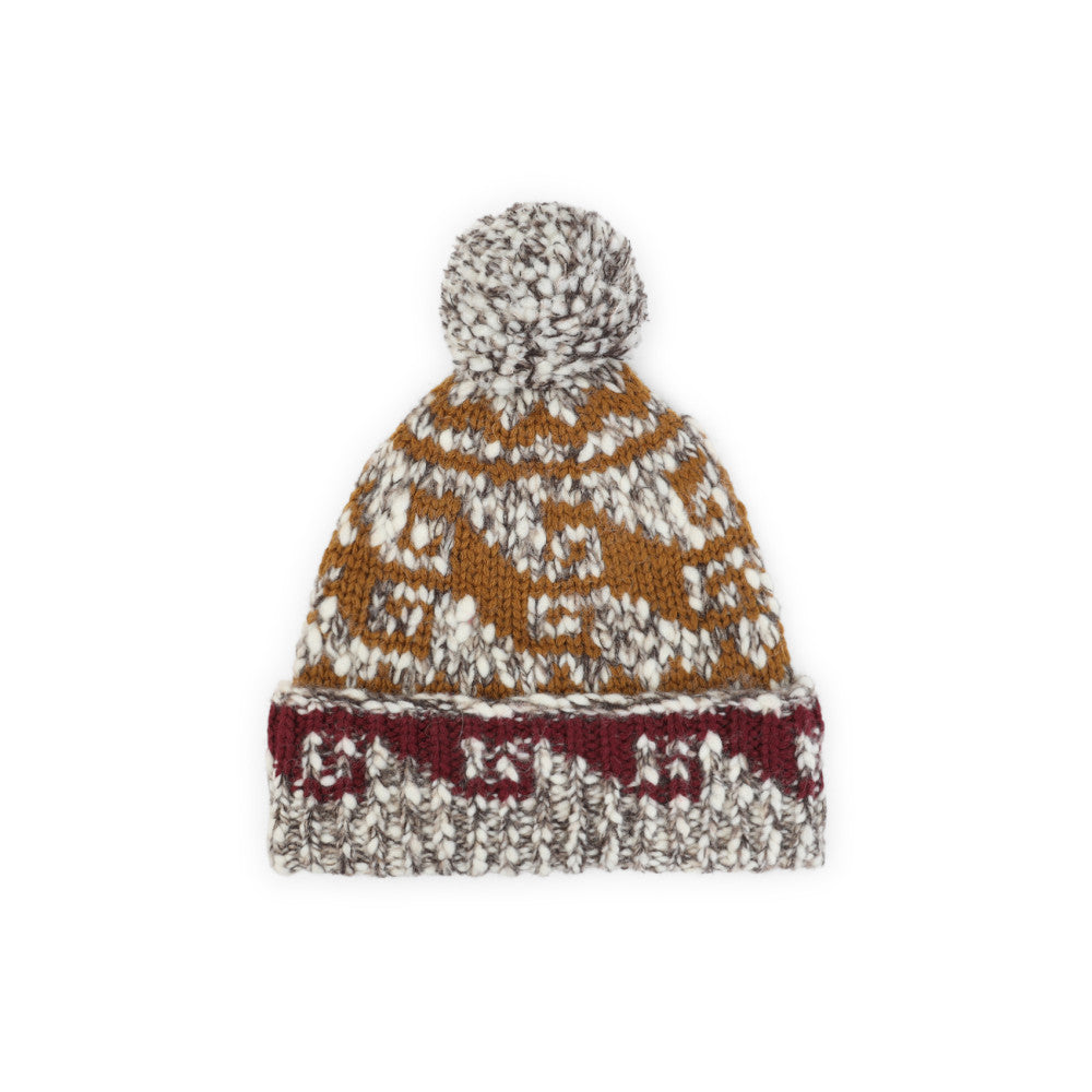 Multicolor Knitted Beanie Cap 2