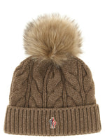 Brown Knitted Beanie Cap 1