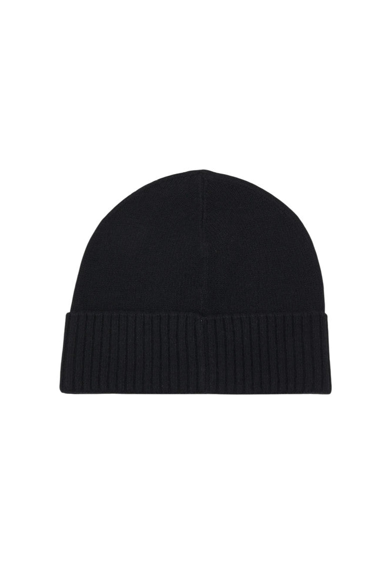 Black Logo Beanie Cap 3