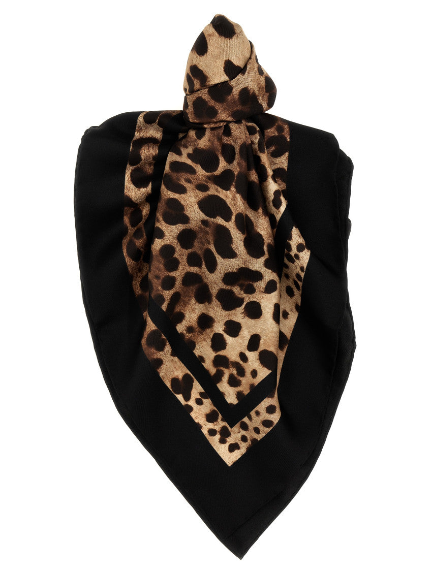 Leopard Print Iconic Scarf 1