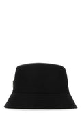 Black Logo Patch Bucket  Hat 1