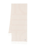 Beige Monogram Wool Scarf 1