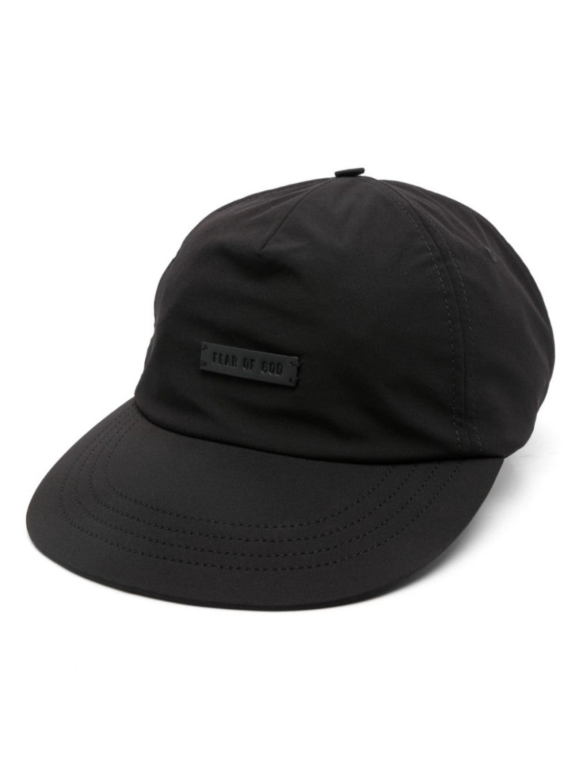 Black Logo Baseball Cap 1