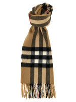 Beige Check Scarf 1