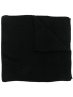 Black Logo Scarf 1