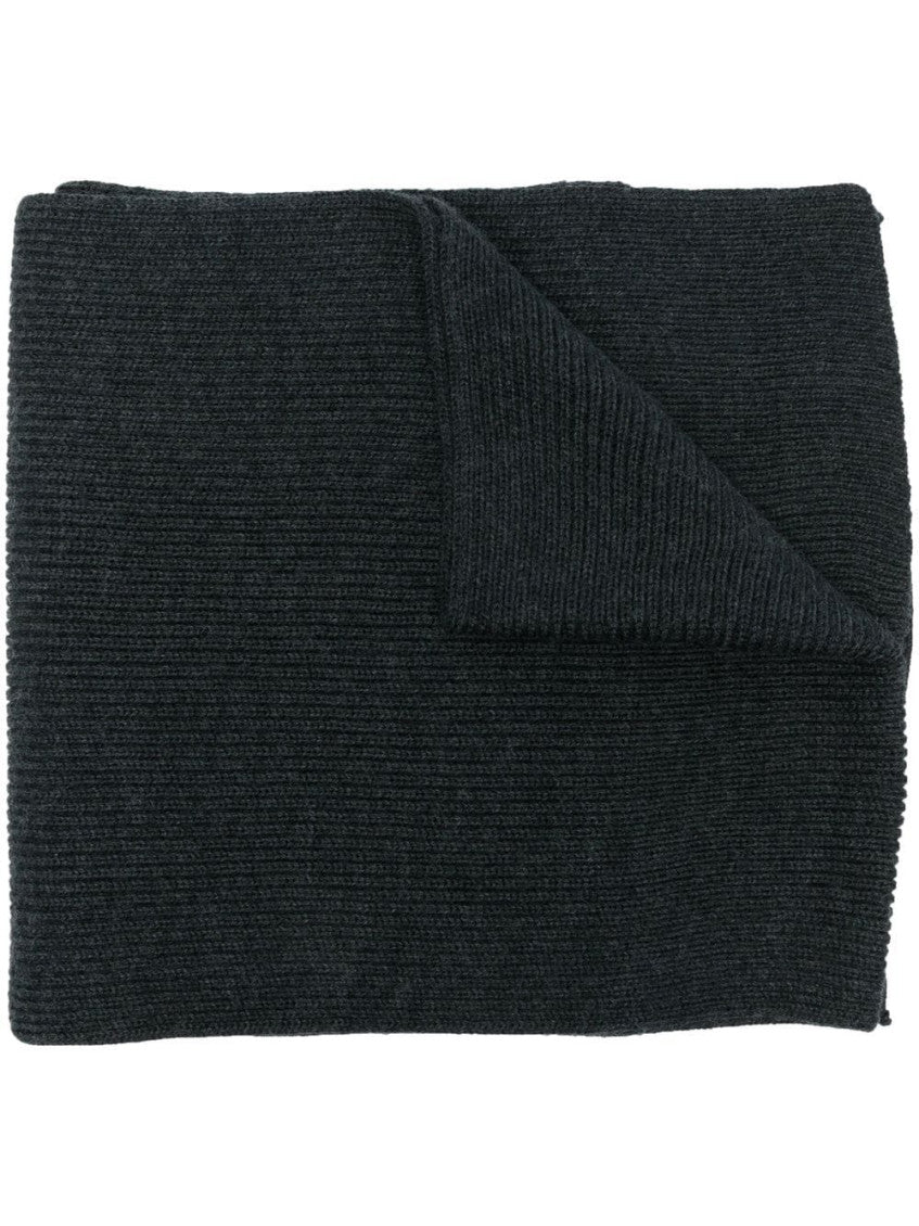 Dark Grey Logo Scarf 1