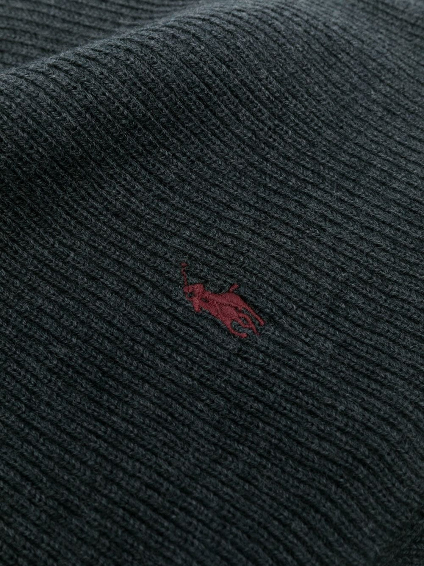 Dark Grey Logo Scarf 2