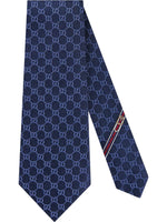 Navy Blue Logo Tie 1