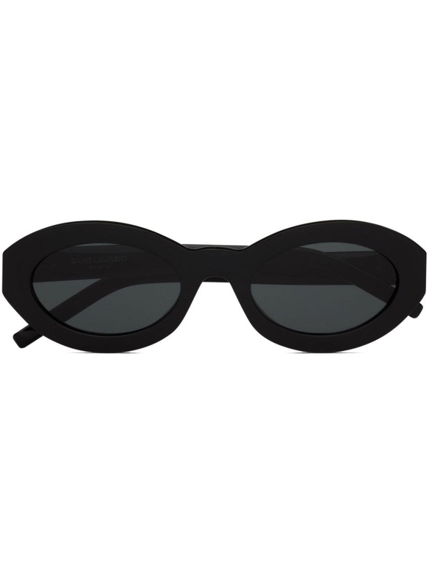 Black Oval Sunglasses 1