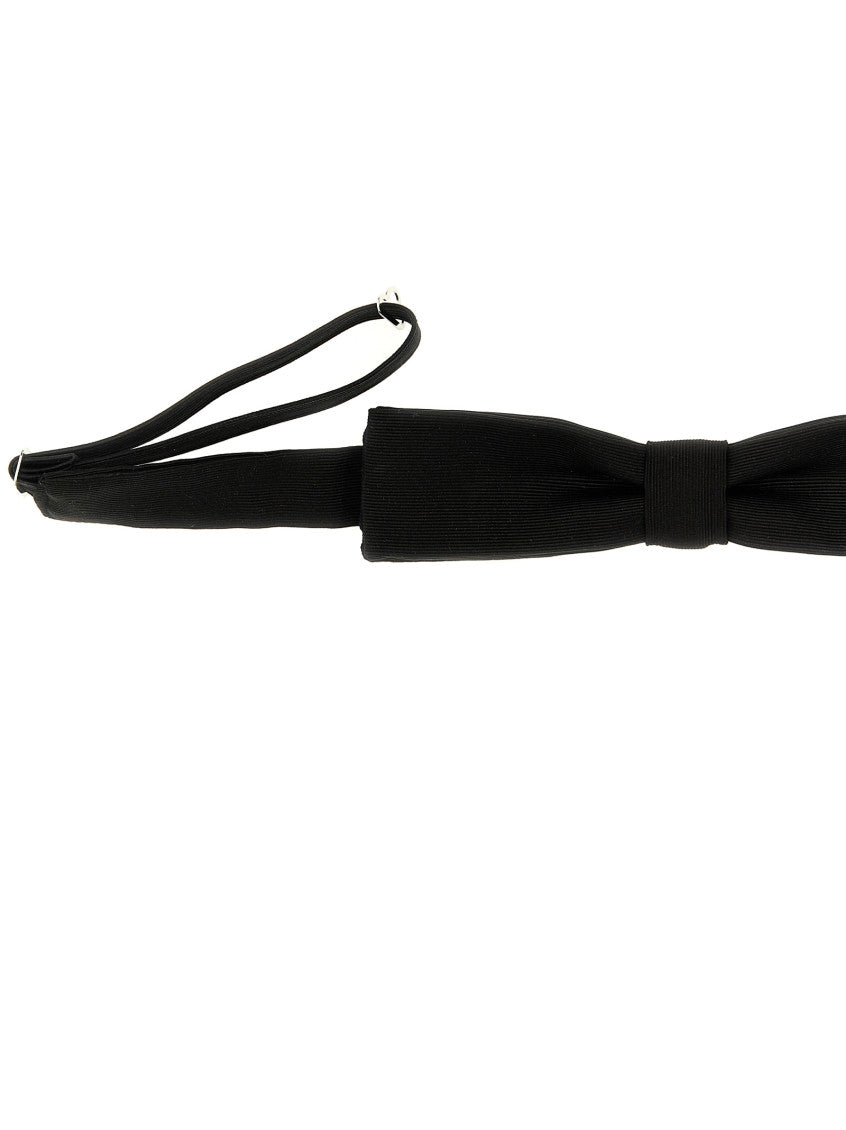 Black Solid Bowtie 3