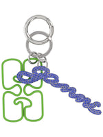 Green Logo Solid Key Holder 1