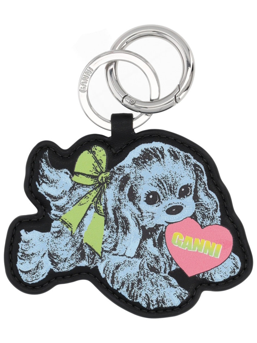 Blue Dog Graphic Key Holder 1