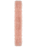 Pink Logo Textured Scarf 1