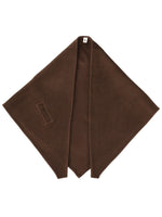 Brown CLOONEY Solid Scarf 1