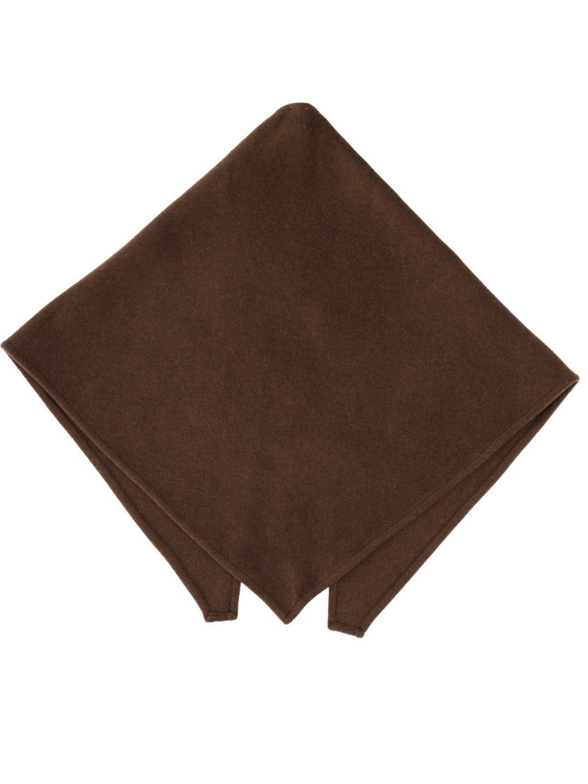Brown CLOONEY Solid Scarf 2