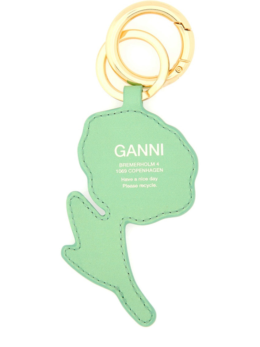 Green Flower Floral Key Holder 2