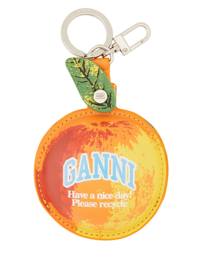Orange KEYCHAIN "APPLE" 1