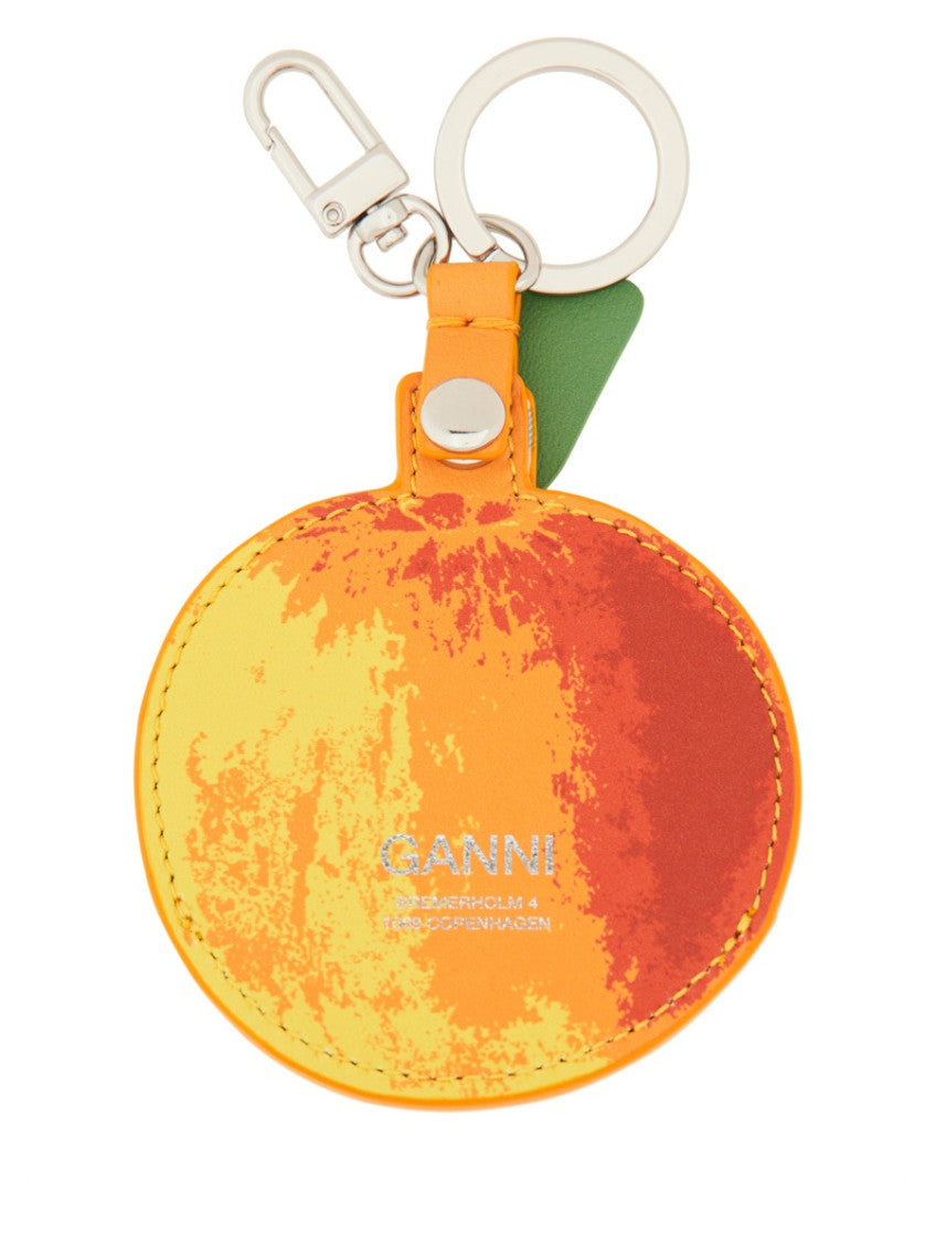 Orange KEYCHAIN "APPLE" 2