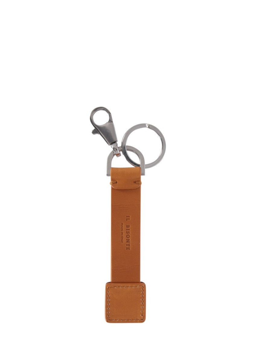 Brown Classic Solid Key Holder 2