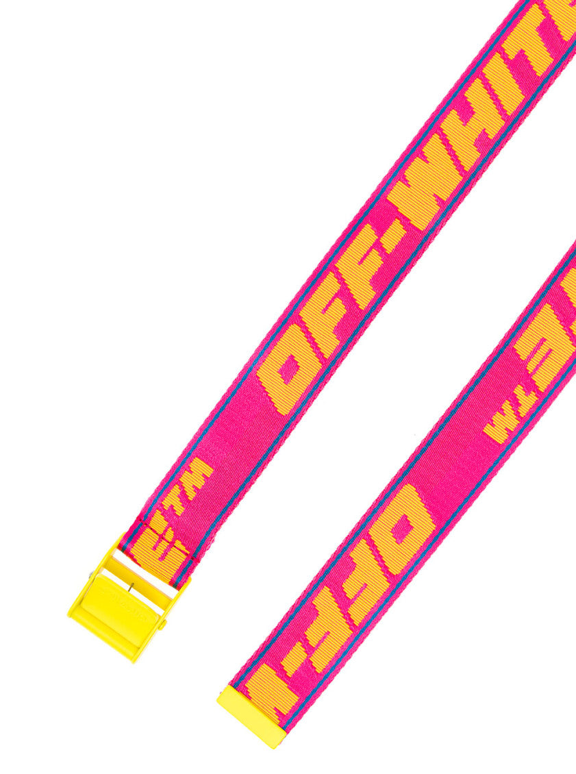 Fuchsia Logo Adjustable Buckle Belt 3