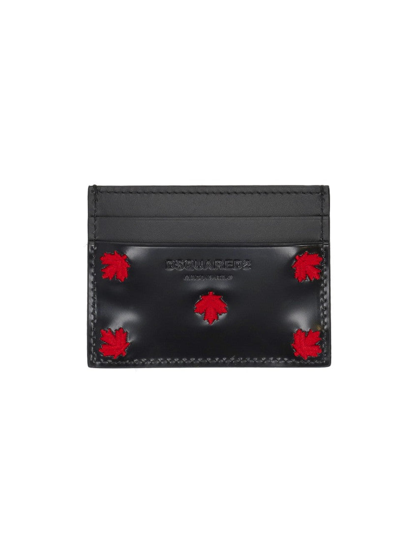Black Red Logo Wallet 1