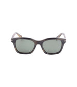 Brown Havana Rectangular Sunglasses 1