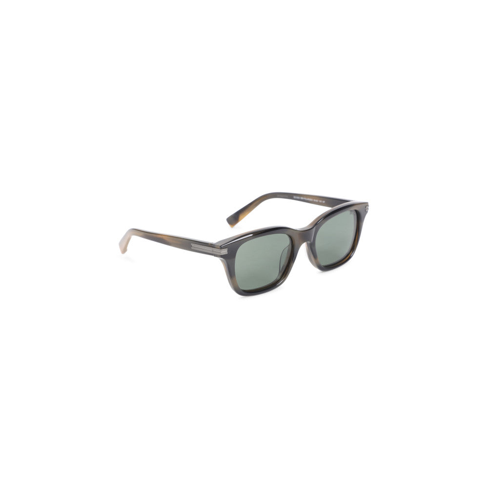 Brown Havana Rectangular Sunglasses 2
