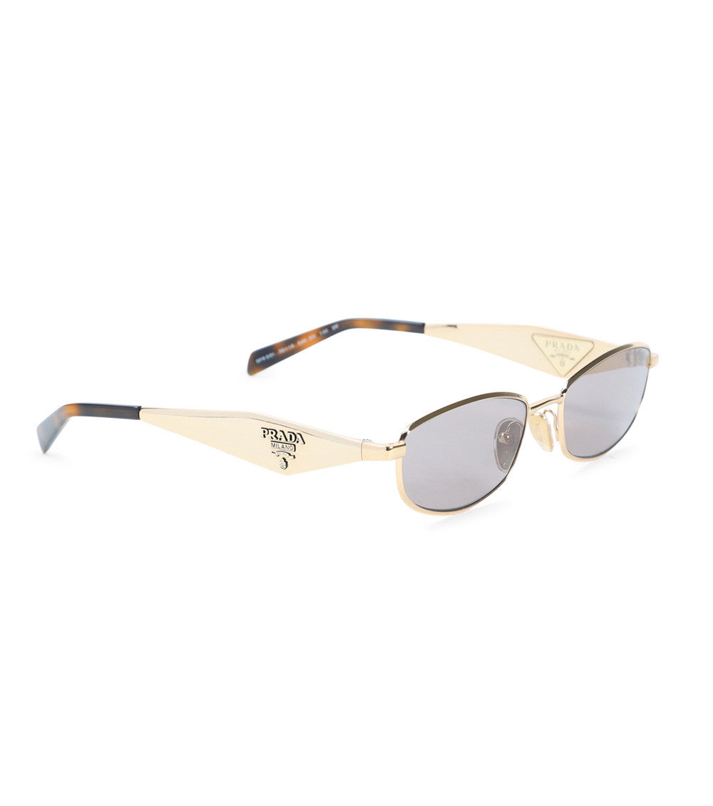 Golden Oval Sunglasses 2