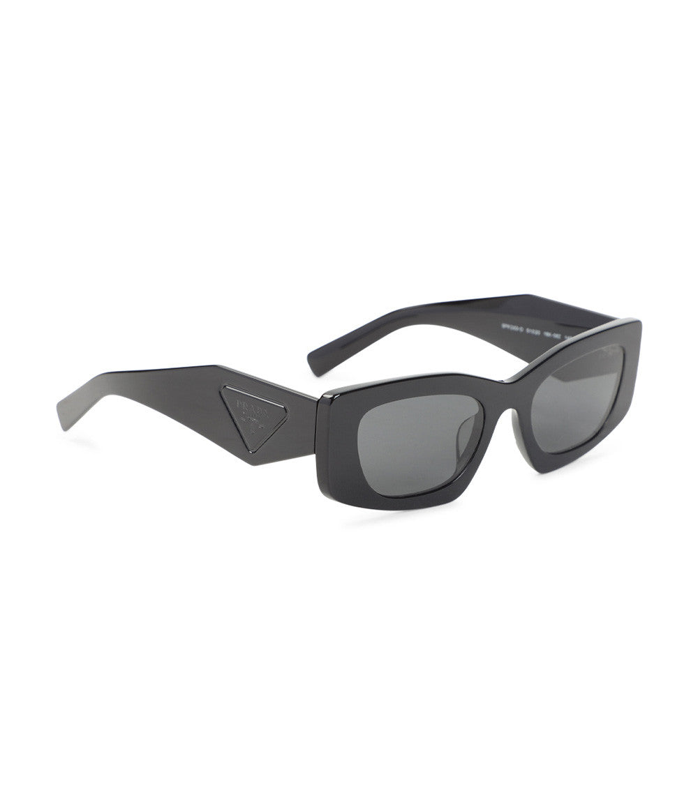 Black Geometric Sunglasses 2