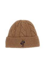 Camel Brown Logo Beanie Cap 1